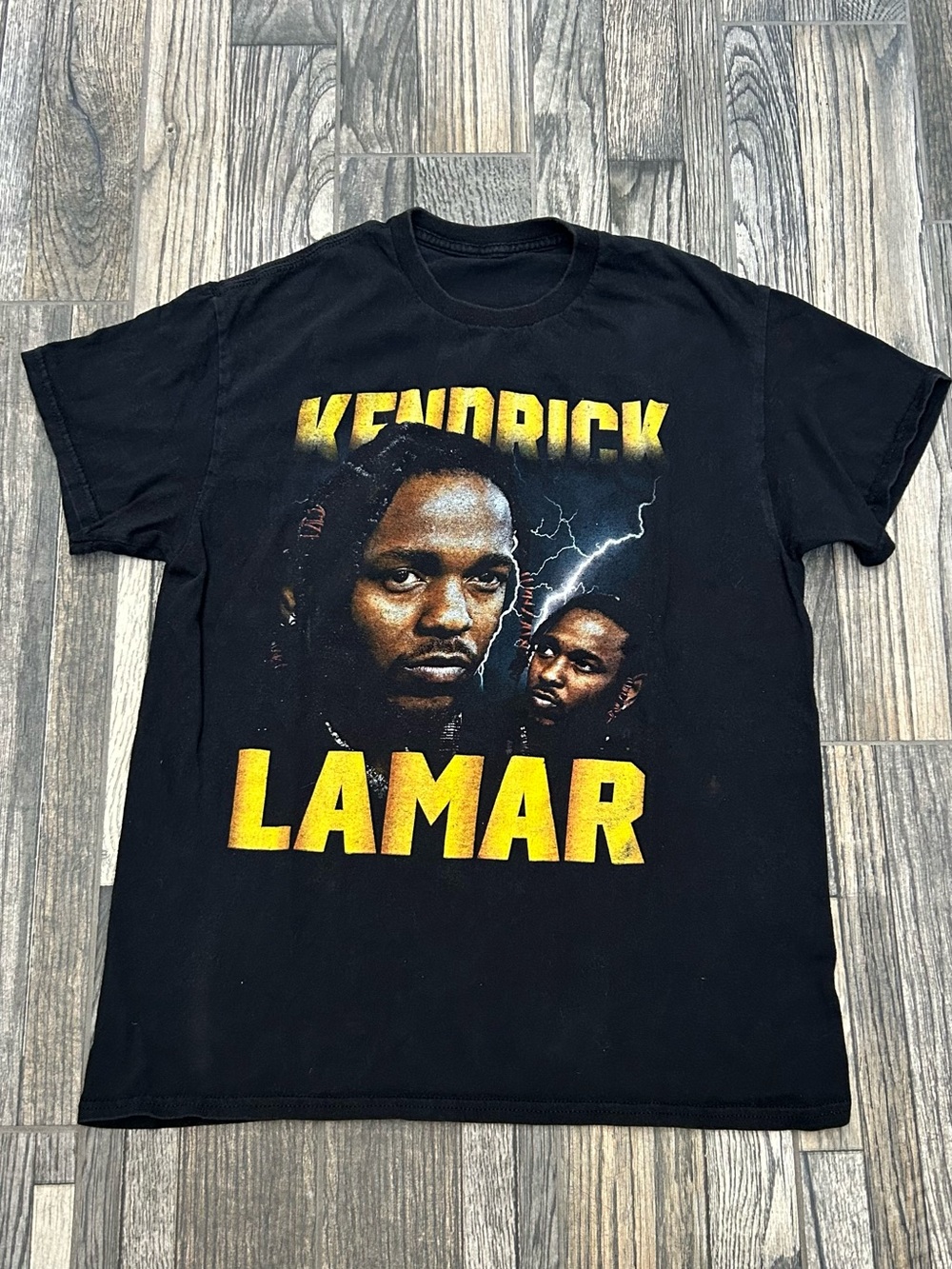 👁️ Kendrick Lamar 2022 The Big Steppers Concert Tour Graphic Tee Black